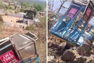 1 killed, 17 injured as ropeway collapses at Chhattisgarh temple during Navratri rush
