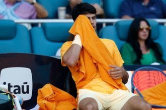 Carlos Alcaraz left shattered during Miami Open upset, cries ‘I want to go home, I can’t take it anymore’