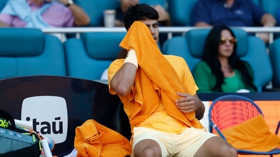 Carlos Alcaraz left shattered during Miami Open upset, cries ‘I want to go home, I can’t take it anymore’