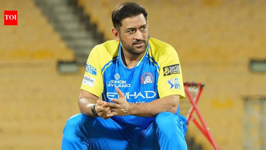 IPL 2026: MS Dhoni ruled out; CSK suffer massive blow