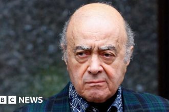 Man interviewed on suspicion of sex trafficking in Al Fayed investigation