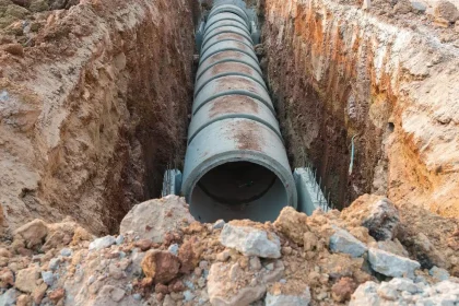 Micro attacks on sewer lines