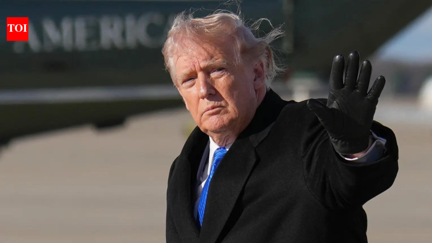 Watch: US President calls it ‘Strait of Trump,’ then says it wasn’t an accident