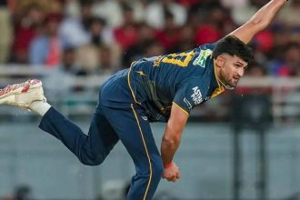 154.2 kmph! Ashok Sharma fires the fastest bowl of IPL 2026