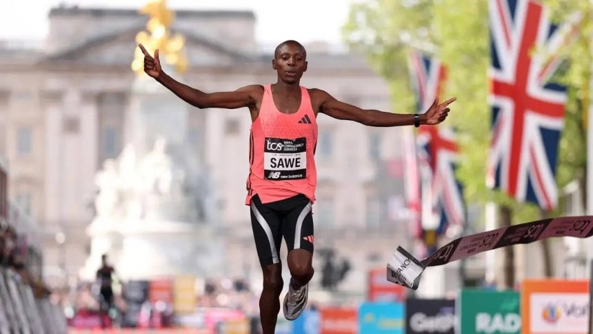 1:59:30! Sabastian Sawe becomes first runner to break two-hour marathon barrier