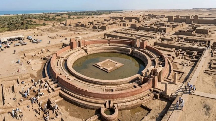 2,000-year-old round temple discovered in Pelusium reveals how ancient Egyptians worshipped nile water
