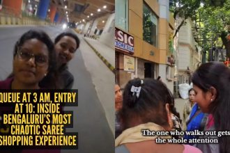 6-hour wait for saree: Bengaluru woman’s shopping experience goes viral