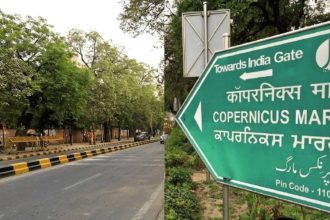 A Delhi road of astronomical proportions