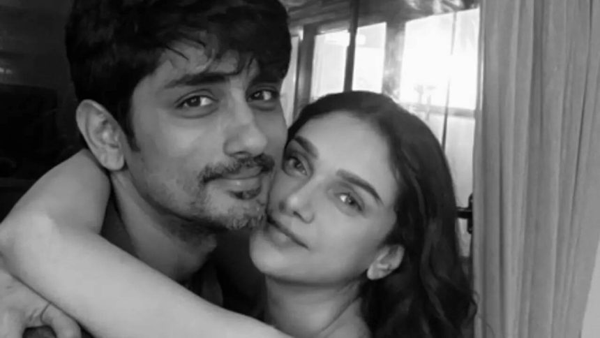 Aditi’s Rao Hydari shares cute wishes on Siddharth's birthday