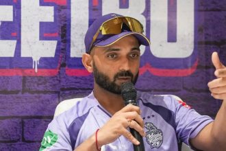 Ajinkya Rahane fined Rs 12 lakh after KKR's fourth loss in IPL 2026