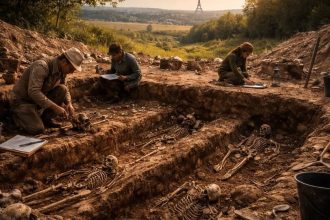 Ancient human populations disappeared 3,000 years ago in France: DNA study reveals Paris tomb mystery