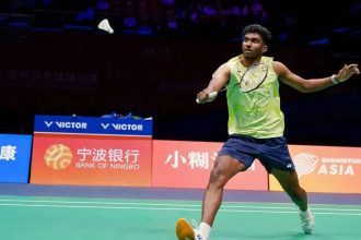 Ayush Shetty to play China's Shi in Badminton Asia Championships final