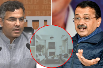 BJP calls Kejriwal ‘Rahman Dakait of Delhi’ day after Chadha exit, shares ‘Sheeshmahal 2’ pictures