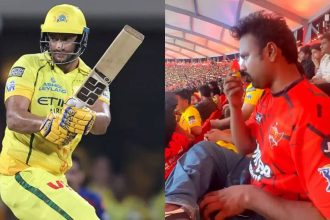 Caught on cam: Fan's 'black magic' act during IPL match; CSK star falls next ball
