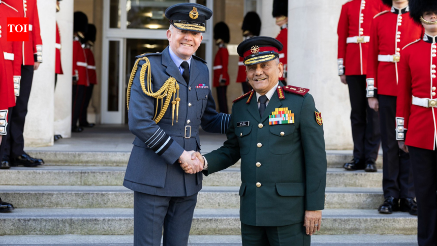 CDS general Chauhan in UK to deepen military cooperation, boost defence industry partnerships