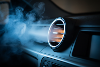 Clear A Foggy Windshield Fast: Use outside air, not recirculation; AC and warm vents clear glass