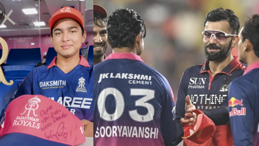 'Dear Vaibhav...: Virat Kohli’s heartwarming message for Sooryavanshi