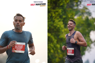 Dedication on display: Standout performances in the 40–49 category at Times Internet half marathon
