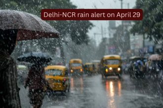 Delhi-NCR rain alert on April 29: Thunderstorms, showers bring much-needed relief from heatwaves; what travellers need to kno