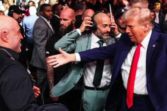 Did Joe Rogan and Donald Trump have a problem when they spoke at UFC 327? Rogan speaks out