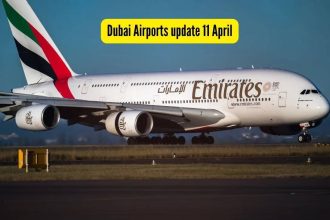 Dubai Airports update 11 April: Emirates operates reduced flights across 100+ destinations; passengers can rebook till June 1