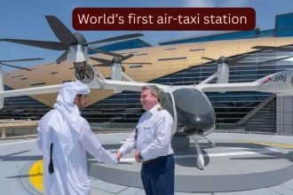 Dubai just revealed world’s first air-taxi station near Dubai International Airport (DBX); promises faster, traffic-free tr