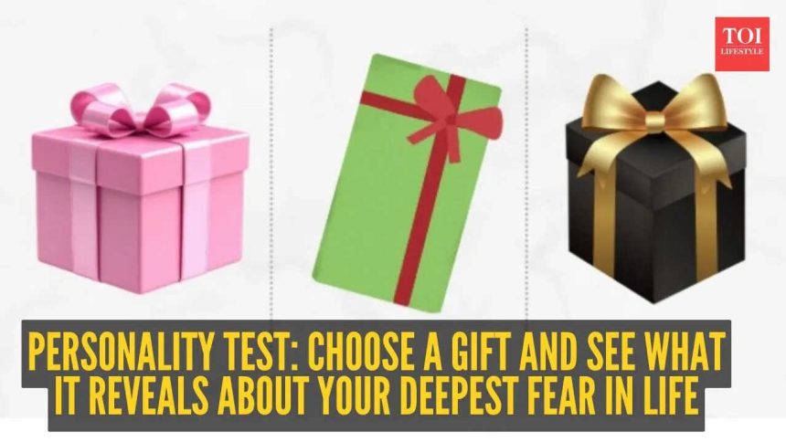 Gift Box Personality Quiz: Pick a box, reveal hidden fears; get simple coping tips