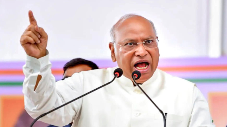 'Grave consequences': Mallikarjun Kharge at CWC meet says government's women quota move violates poll code