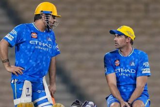 'Greatest captain..': CSK head coach Stephen Fleming credits Ms Dhoni for CSK's success
