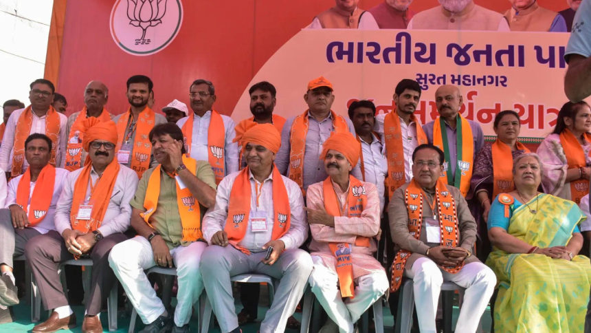 Gujarat civic polls: BJP sweeps all 15 corporations, crosses 50% vote share across the board