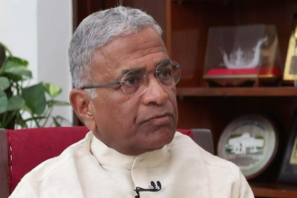 Harivansh Narayan Singh set for 3rd term as RS deputy chair amid opposition boycott
