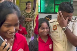 Head constable’s support helps girl clear class 10 boards; emotional celebration video goes viral