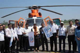 Helicopter services launched from Pantnagar airport in Kumaon