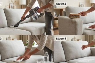 How to deep clean a sofa at home: Tips and tricks