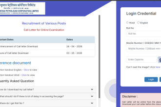 HPCL Officer admit card released at hindustanpetroleum.com: Direct link to download hall tickets here