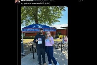 'I am as American as...': Indian-origin man trolled after posting girlfriend's photo of voting in Virginia redistricting elec