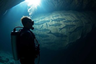 In 1985, a professional diver exploring the Calanques found a submerged prehistoric cave hidden for millennia