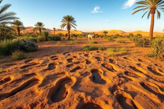 In 2020, researchers tracking a dry lakebed spotted shallow marks in the silt and found human footprints from 120,000 years a