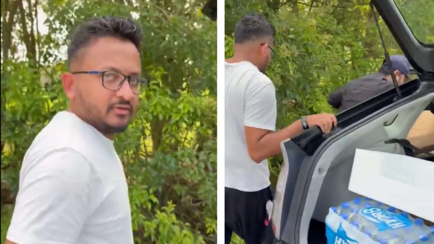 Indian man faces abusive calls after video of him dumping trash goes viral: 'I already apologised'