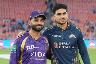 IPL 2026: KKR make big change; Rahane opts to bat in must-win clash vs GT