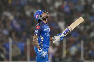 IPL 2026: Tilak Varma scripts history, becomes joint-fastest ever to hit…