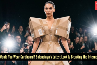 Is Balenciaga’s cardboard slip dress a fashion genius or pure AI gimmick?