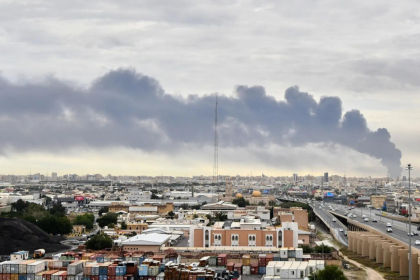 Kuwait airport hit by Iranian drone strike; fuel tanks on fire