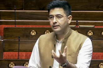 'Leader of my party is not here': Raghav Chadha takes veiled dig at Aam Aadmi Party in Rajya Sabha