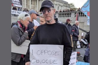 Mass arrests at London protest: Massive Attack musician Robert Del Naja among 200 held over Palestine Action rally
