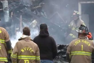 Mother and six children die after Pennsylvania house explodes, bursts into flames