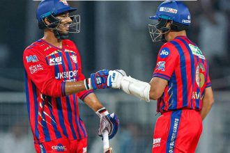 Mukul Choudhary, Avesh Khan script history with record stand in LSG’s last-ball heist