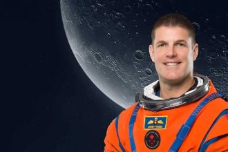 NASA's Artemis II mission: Crew honours Jeremy Hansen with ‘astronaut gold pin’, an elite spaceflight award