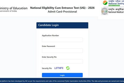 NEET admit card 2026 released at neet.nta.nic.in; how to download hall ticket in five steps