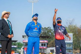 NEP vs UAE, Live: Rain stops play with Nepal struggling at 122/8 against UAE